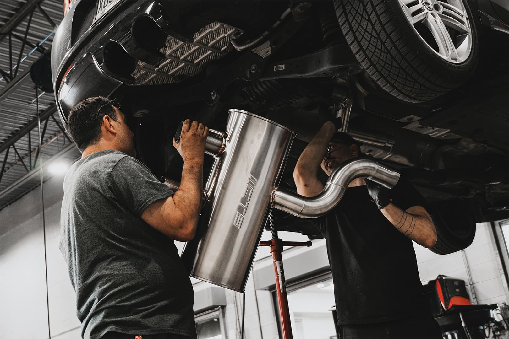 VW Golf R MK6 with CTS Turbo intake and cat-back exhaust
